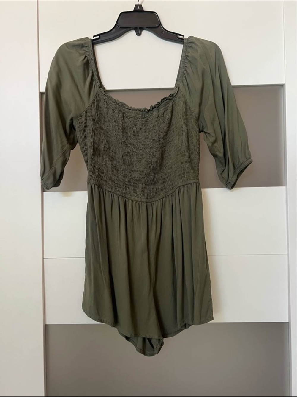 SO Olive Green Romper
